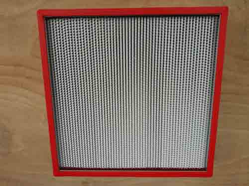 耐高溫高效過(guò)濾器正面圖 耐高溫高效過(guò)濾器正面圖