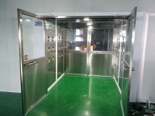 貨淋室是貨物進入潔凈室所必需的通道 貨淋室是貨物進入潔凈室所必需的通道